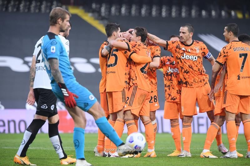 بالصور: رونالدو يعود بيوفنتوس لسكة الانتصارات على حساب سبيزيا