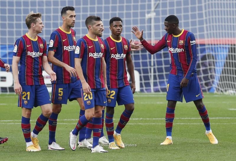 بالصور : برشلونة يمطر شباك ريال بيتيس بخماسية