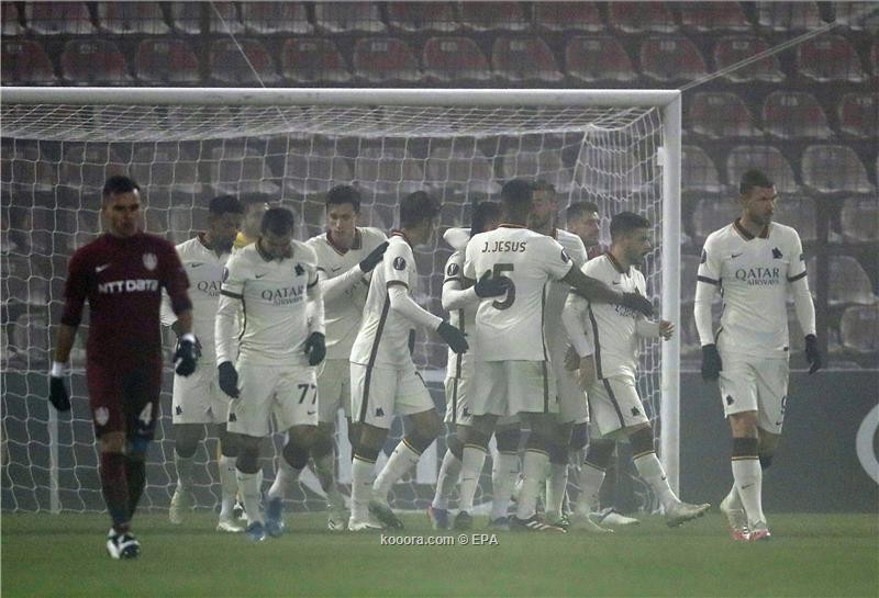 بالصور: روما يصعد لدور ال32 بالدوري الأوروبي