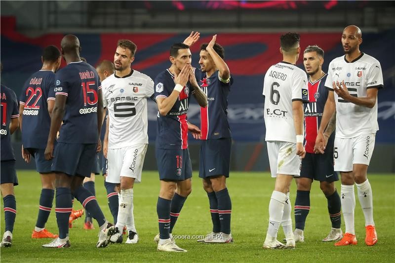 بالصور: باريس يواصل صحوته المحلية بثلاثية في رين