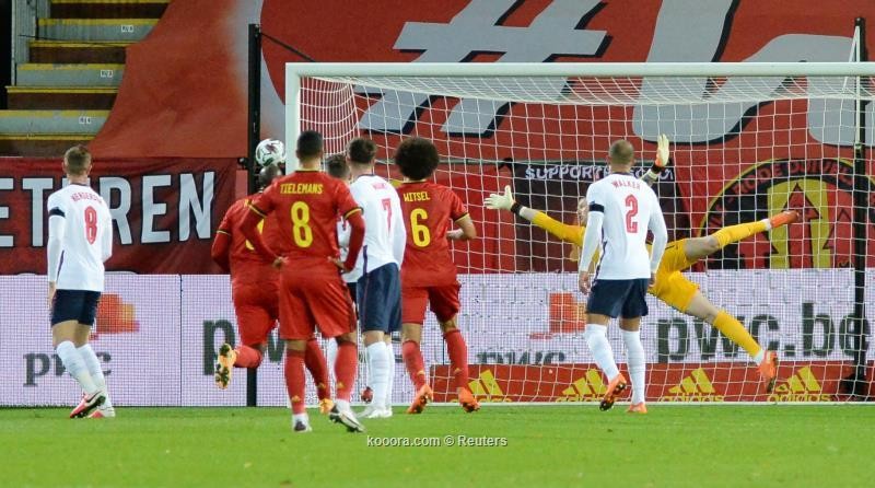 بالصور : المنتخب البلجيكي يتغلب على الانجليزي بهدفين نظيفين