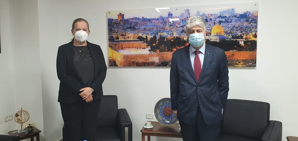 مجدلاني يلتقي بممثلة النرويج المعتمدة لدى فلسطين