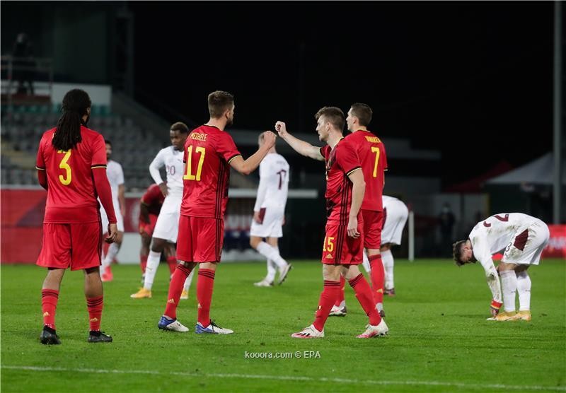 بالصور : بلجيكا تتغلب على سويسرا بهدفين مقابل هدف