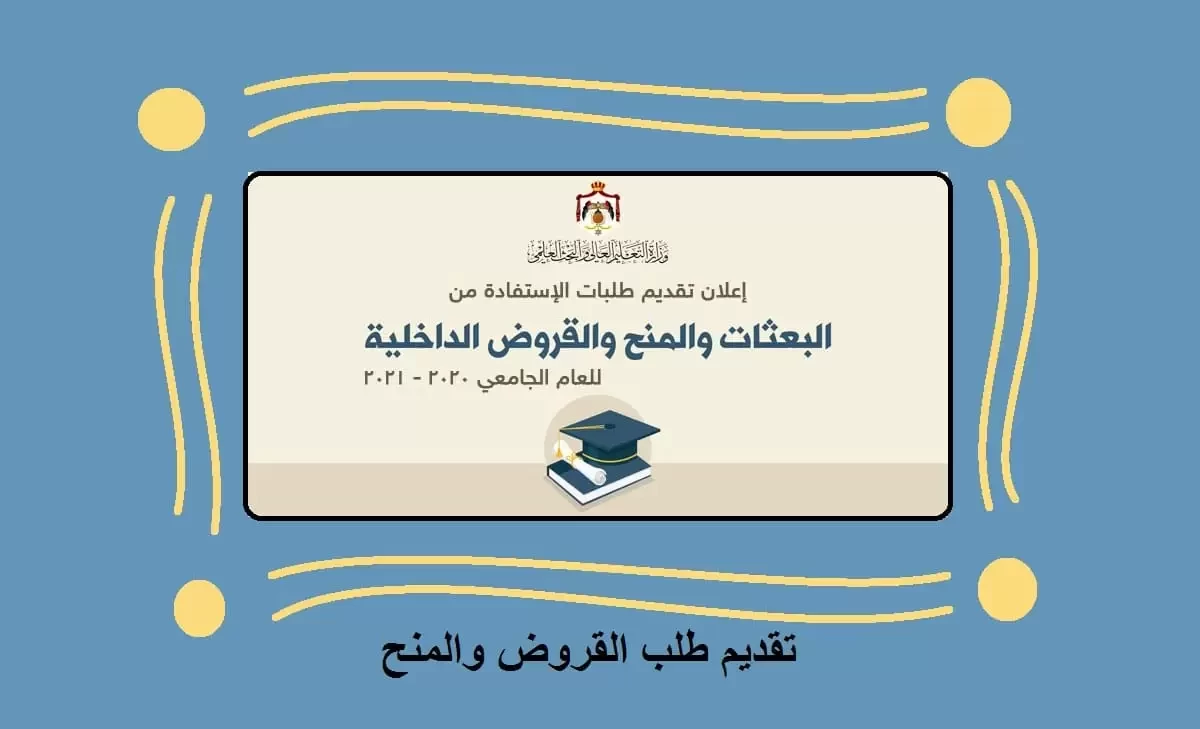 رابط تقديم المنح والقروض 2020 في الاردن