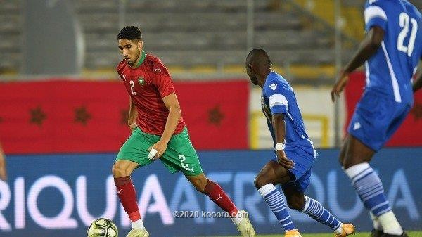 بالصور : المغرب يمطر شباك أفريقيا الوسطى برباعية