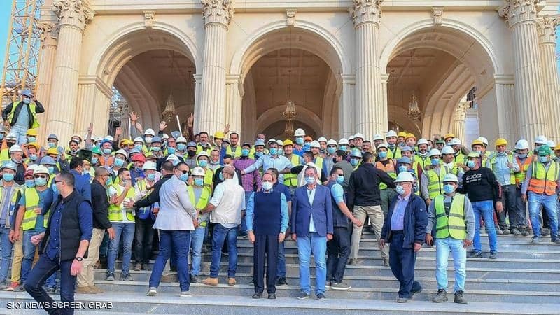 شاهدوا: السيسي يتفقد "أكبر مدينة فنية وثقافية بالشرق الأوسط"