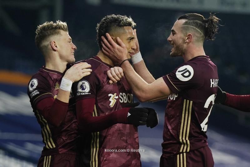 بالصور: ليدز يسحق وست بروميتش.. وبيرنلي يحبط شيفيلد