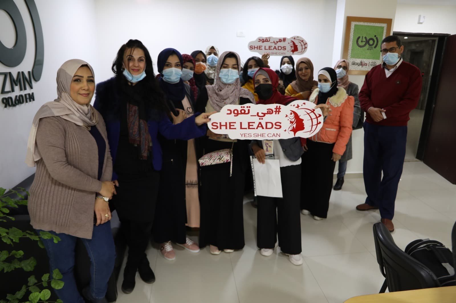 مركز شؤون المرأة ينفذ جولة ميدانية لمؤسسات إعلامية في غزة