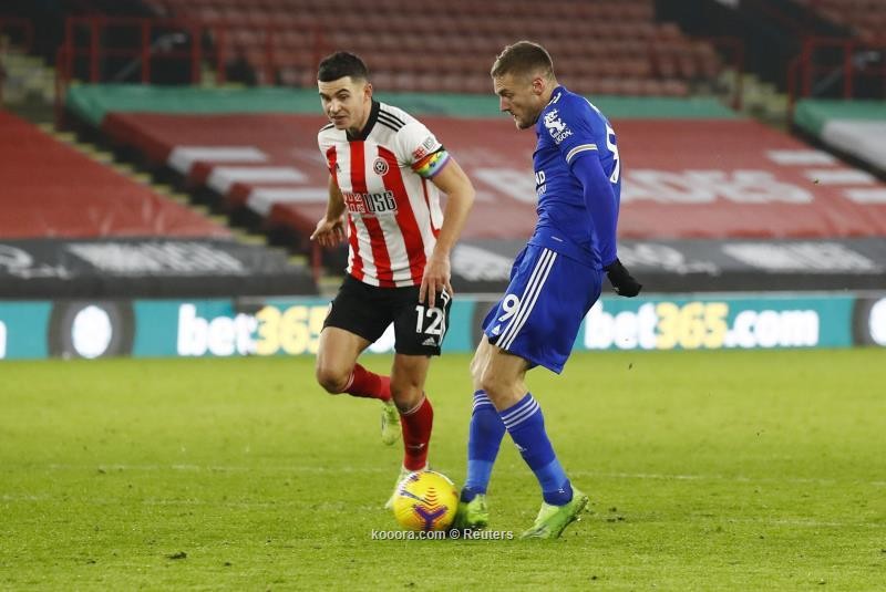 بالصور : ليستر سيتي يقهر شيفيلد في الدقيقة الاخيرة بهدف فاردي