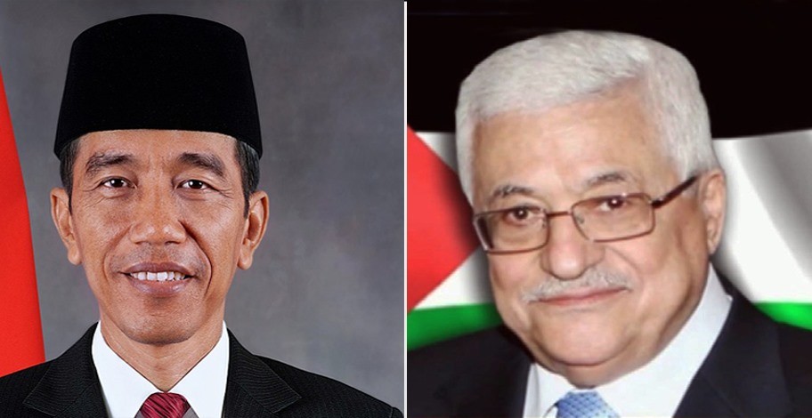 تفاصيل اتصال هاتفي بين الرئيس عباس ونظيره الأندونيسي