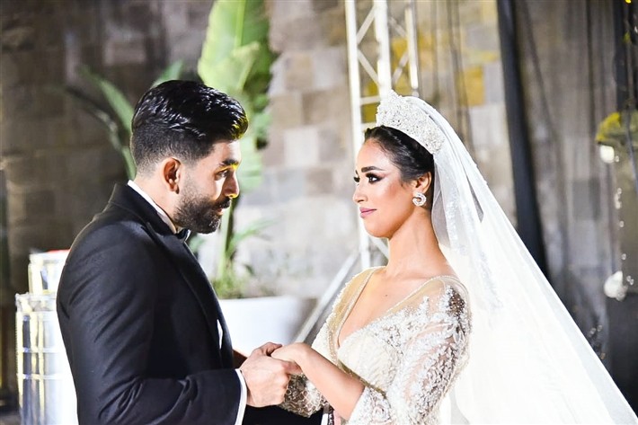 صور: حفل زفاف رنا سماحة وسامر ابو طالب