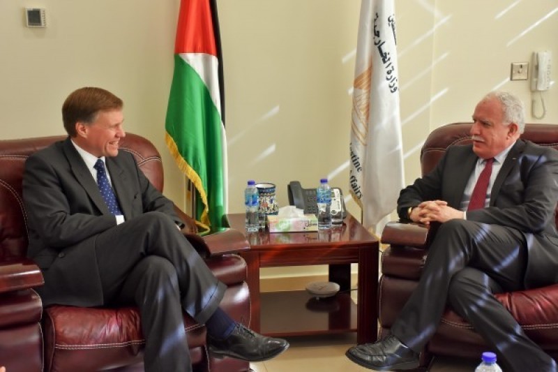 المالكي يدعو لضرورة استمرار الدعم البريطاني للقضية الفلسطينية