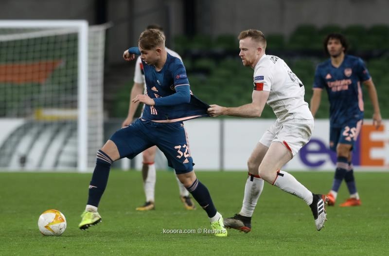 بالصور: آرسنال يحقق العلامة الكاملة بالدوري الأوروبي