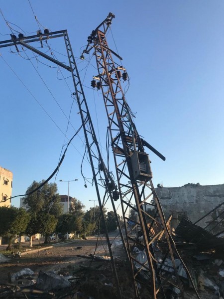 كهرباء غزة: ساعات الوصل من 3-4 ساعات مقابل 16 ساعة فصل