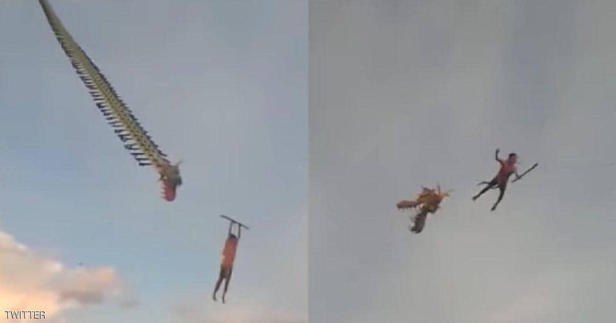 شاهدوا: طائرة ورقية تسحب طفلا في الهواء.. فيديو مؤلم وعواقب وخيمة