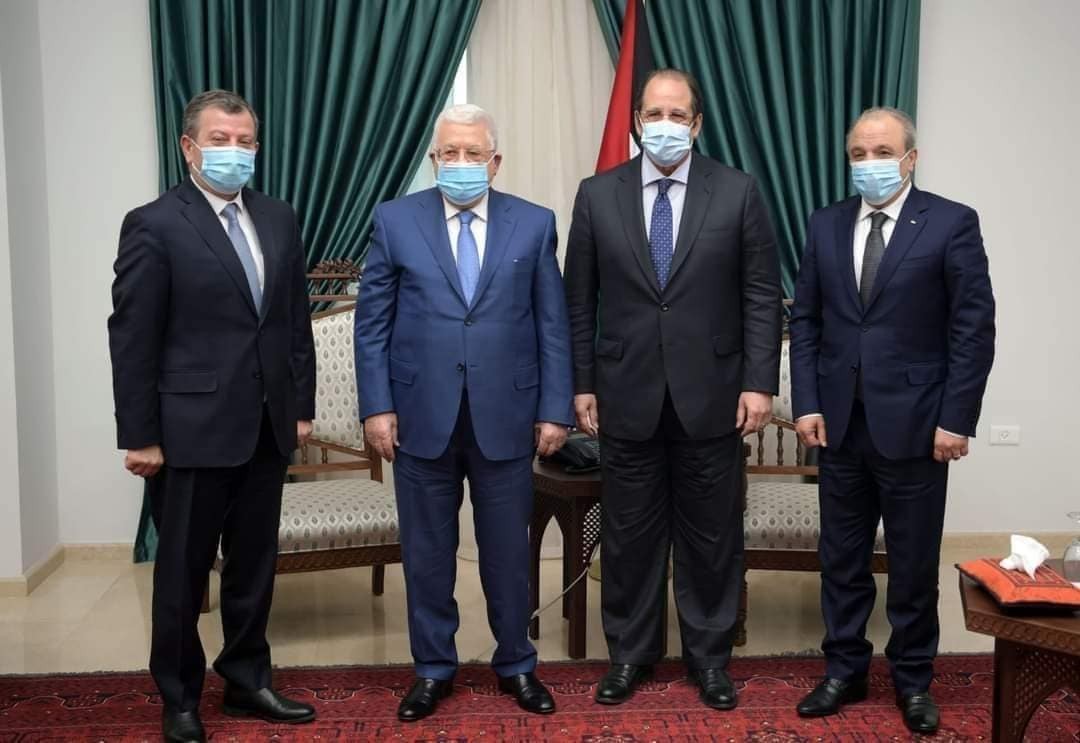 بعد لقائهما بالرئيس عباس