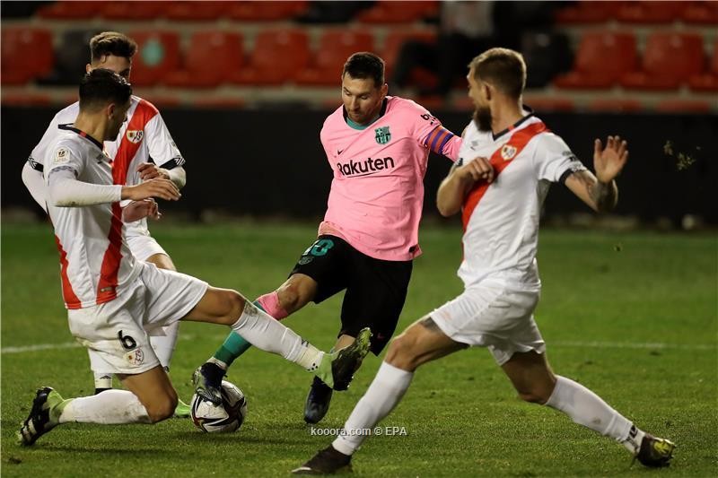 بالصور: برشلونة يقتل حلم رايو فاليكانو ويطرده من كأس الملك
