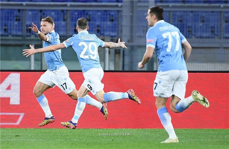 بالصور : لاتسيو يضرب روما بثلاثية في ديربي العاصمة