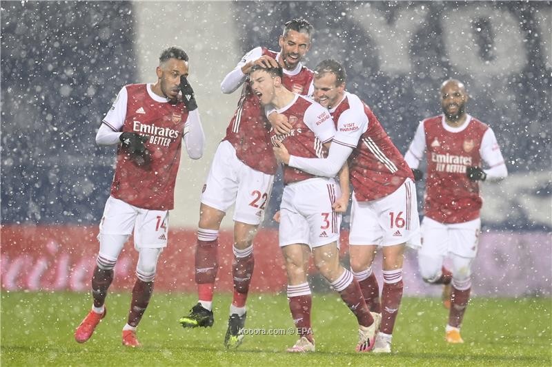 بالصور.. آرسنال يؤكد صحوته برباعية في شباك وست بروميتش