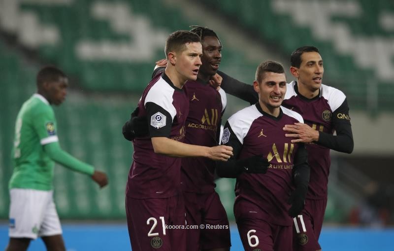 بالصور : باريس سانجرمان يقع في فخ التعادل في اول مباراة لمدربه الجديد