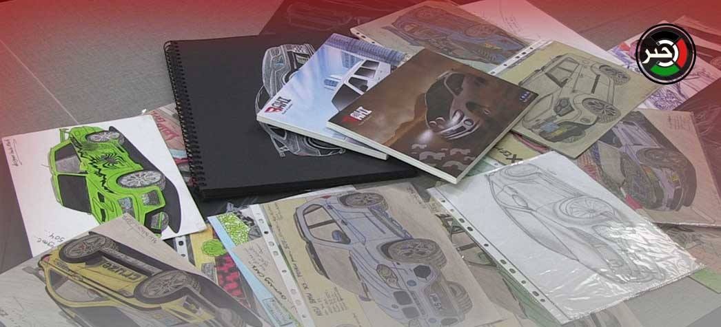 بالفيديو: مصمم سيارات فلسطيني يسعى للوصول للعالمية بشغف وأنامل لامعة