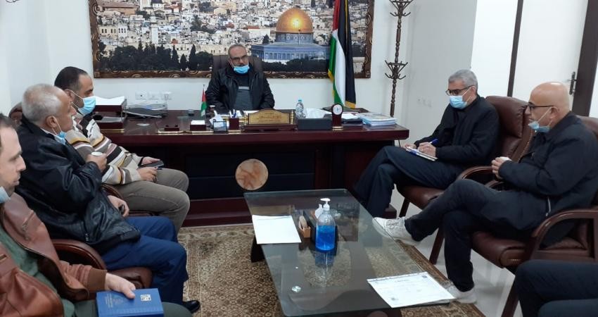 "الأشغال" بغزة تبحث وضع المؤسسات الهندسية في ظل الظروف الراهنة