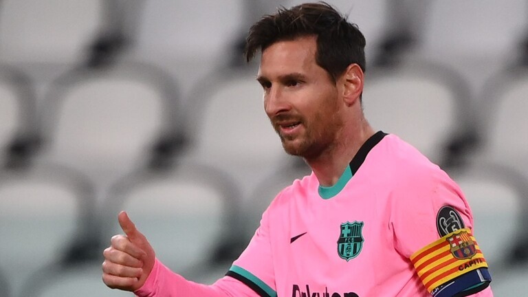 ميسي يزف نبأ سارا لبرشلونة