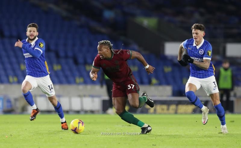 بالصور : برايتون ينتزع تعادلا مثيرا من انياب وولفرهامبتون