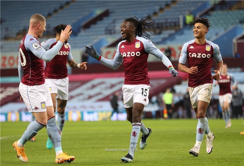 بالصور: أستون فيلا يستعيد نغمة الفوز أمام نيوكاسل