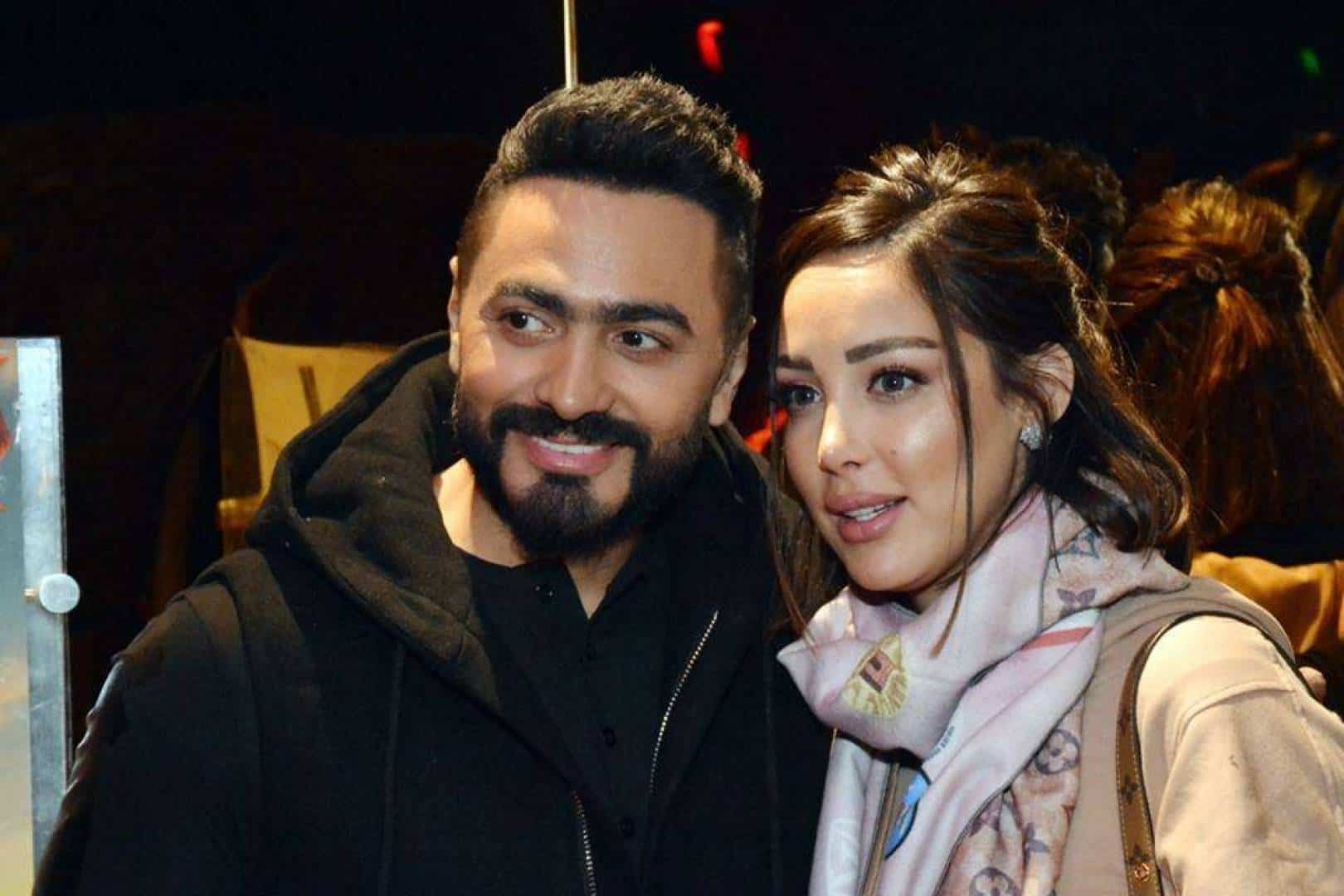 بالفيديو: تامر حسني: بسمة بوسيل لسة صغيرة وتأثرت بسلبيات "السوشيال ميديا"