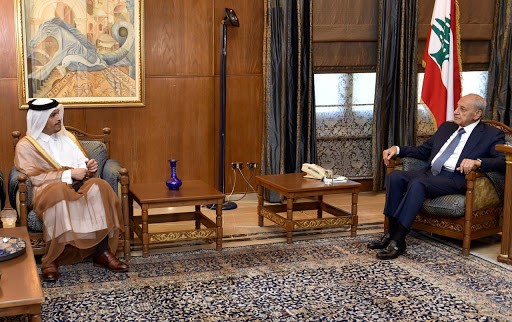 مسؤول قطري يصل بيروت لإجراء محادثات حول دعم بلاده للبنان