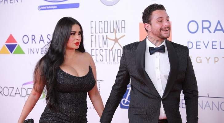 شاهدوا: أحمد الفيشاوي لزوجته: أحنا على الهواء متشتميش