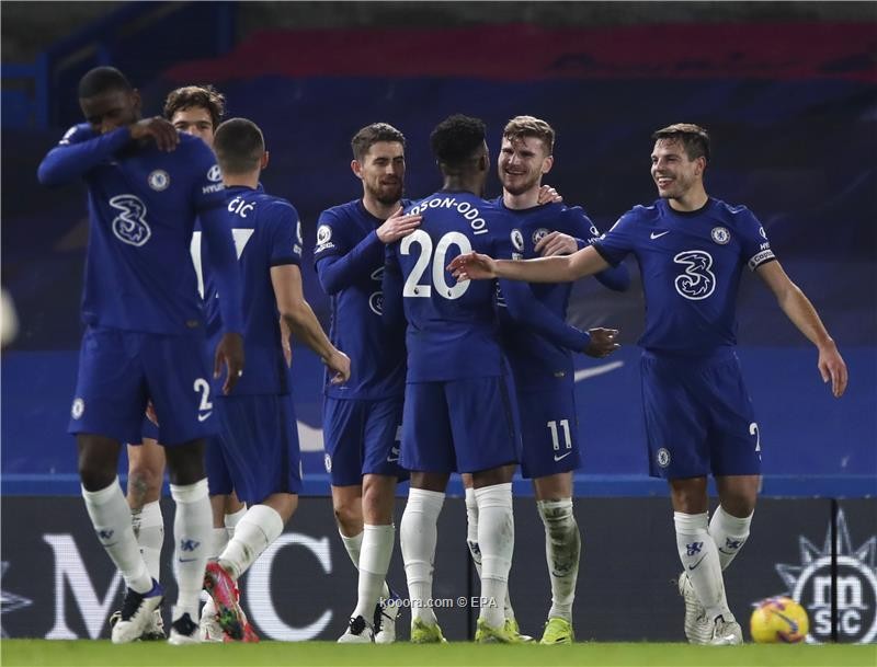 بالصور: تشيلسي يتقدم للمركز الرابع بتجاوز نيوكاسل