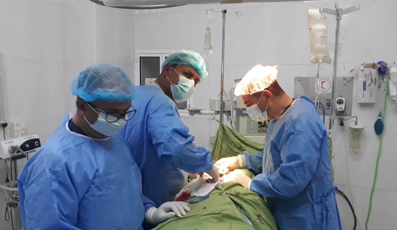 غزة: إجراء 3 عمليات جراحية ضخمة في مستشفى القدس