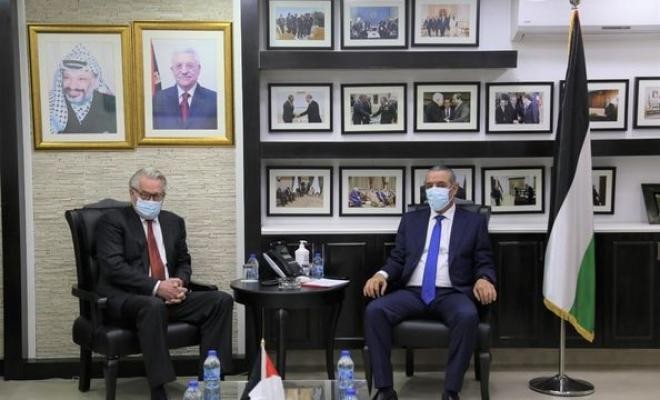 الشيخ يُطلع مبعوث أممي على آخر مستجدات الانتخابات المُرتقبة
