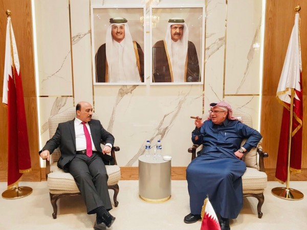 ثمّن جهود قطر
