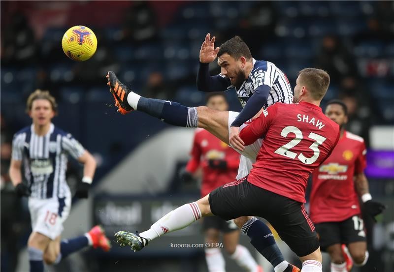 بالصور.. تعادل مخيب لمانشستر يونايتد أمام وست بروميتش