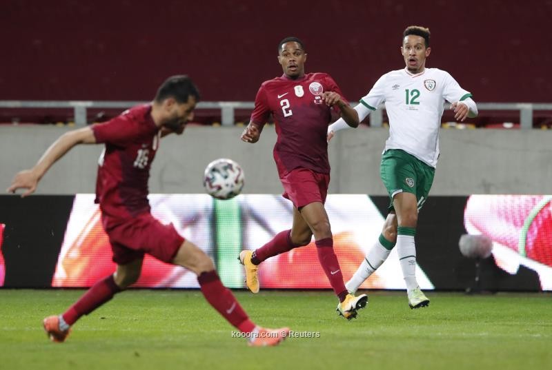 بالصور : قطر تواصل مناطحة منتخبات أوروبا بتعادل مع أيرلندا