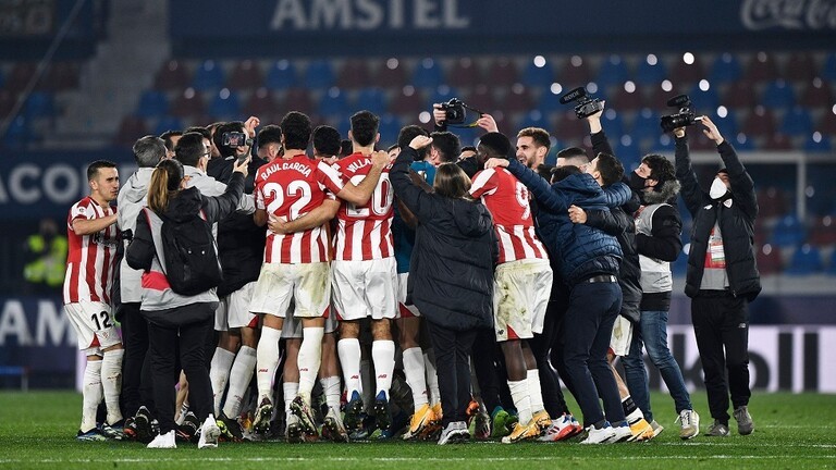 بيلباو يضرب موعدا مع برشلونة في نهائي كأس إسبانيا