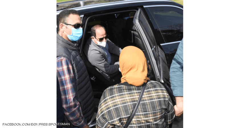 بعد لقائها المفاجئ بالسيسي