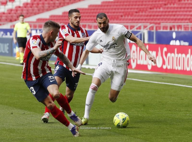 بالصور : ريال مدريد يخطف تعادلا مثيرا من انياب اتلتكو مدريد