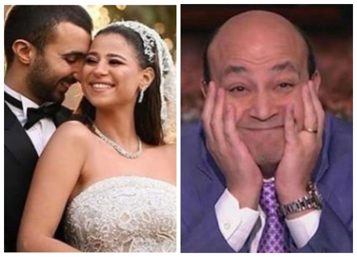 فيديو: عمرو أديب يهاجم دينا داش بسبب حفل زفافها