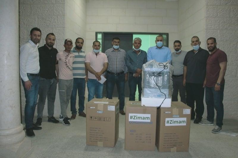 أريحا: احتفال باستلام مولدات أكسجين وتوقيع اتفاقية لتشغيلها