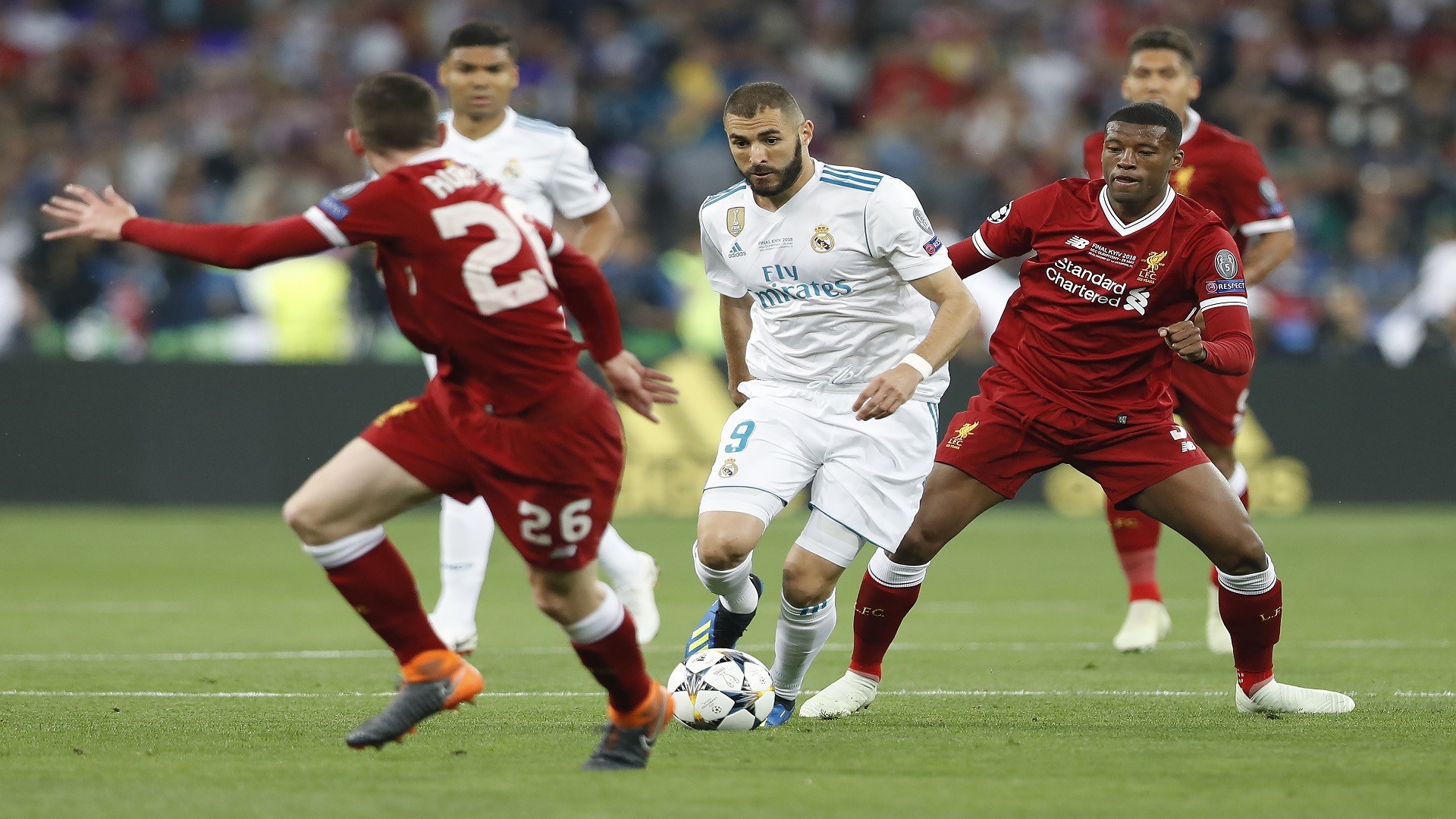 معلق مباراة ليفربول أمام ريال مدريد اليوم في أبطال أوروبا 2021