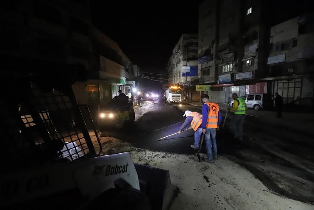 بلدية غزة: سنشرع باستكمال الصيانة المؤقتة للشوارع المتضررة خلال أيام