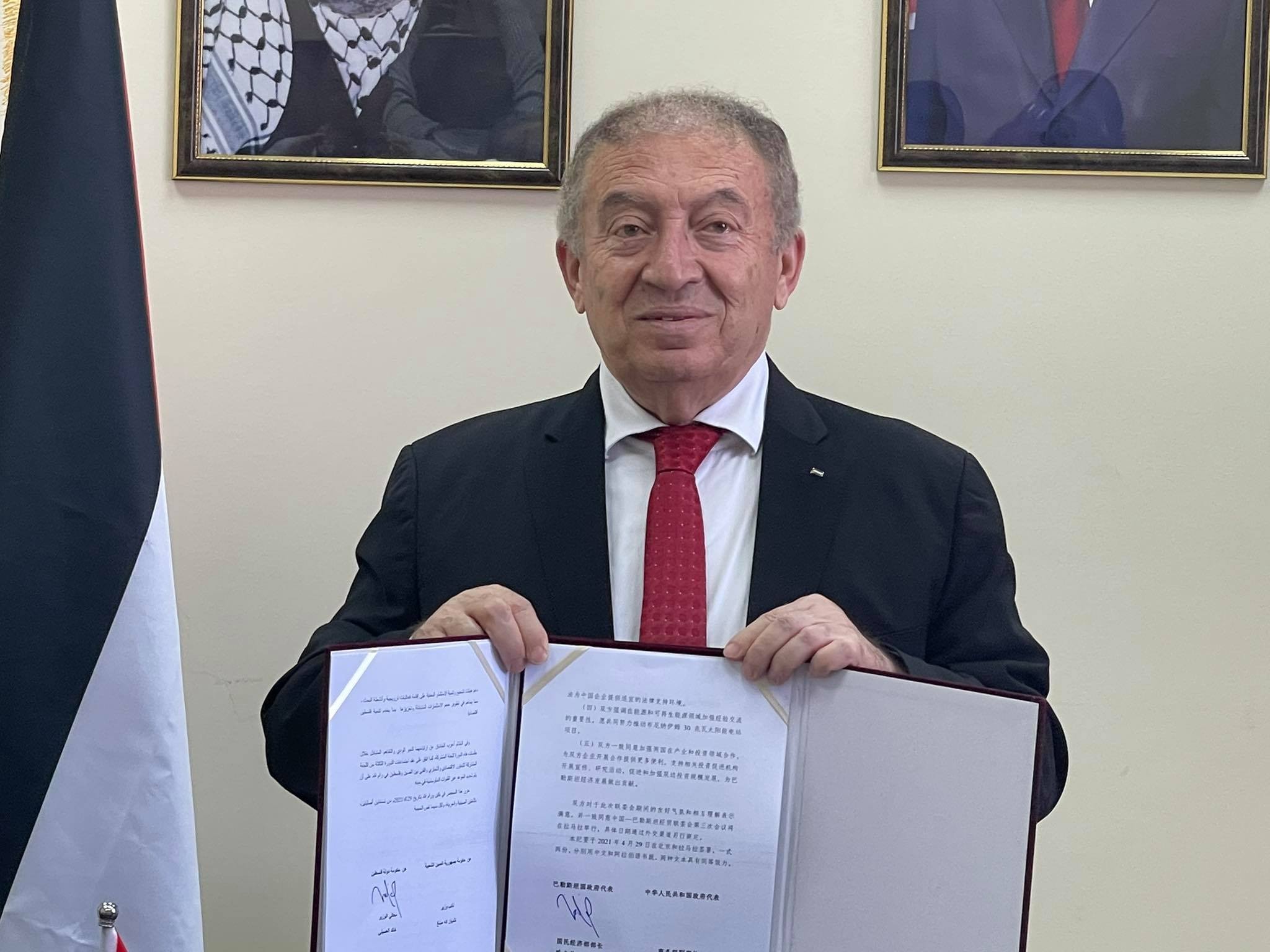 توقيع اتفاق مع الصين لتطوير الاقتصاد الفلسطيني ودعم القطاع الصحي