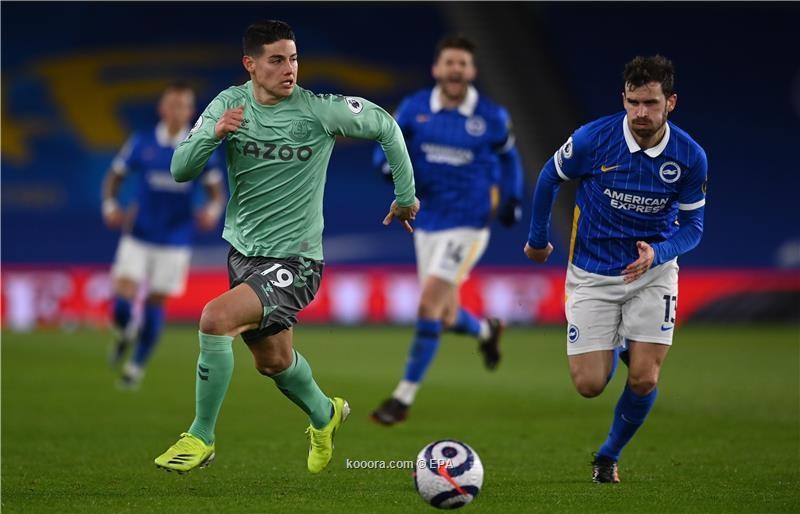 بالصور : التعادل السلبي يخيم على مباراة برايتون و ايفيرتون