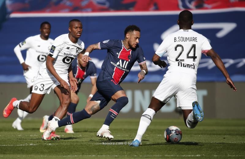 بالصور.. ليل يصعق باريس ويقفز للصدارة في حديقة الأمراء