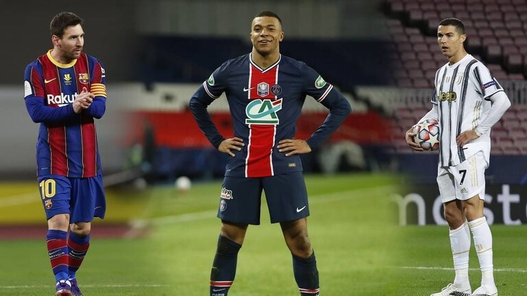 مبابي: أقول لنفسي إنني أفضل من ميسي ورونالدو