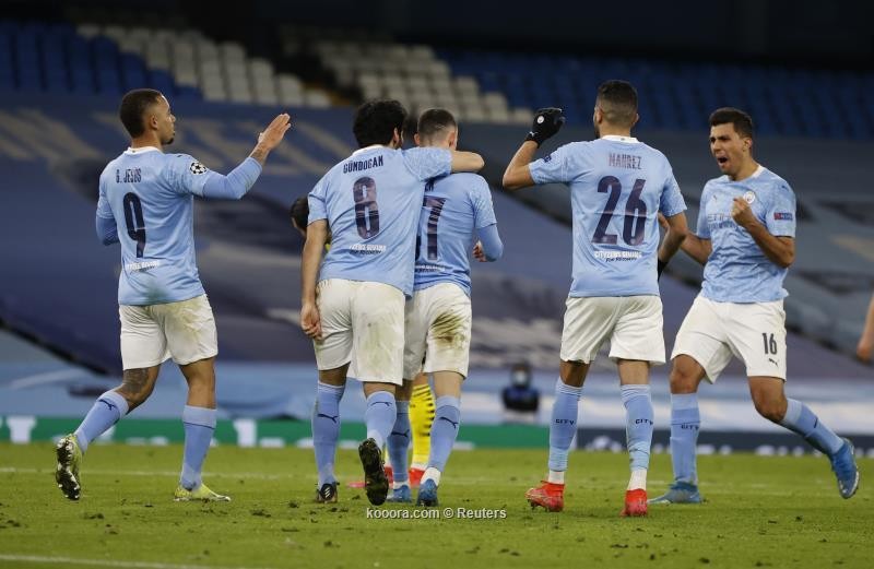 بالصور: لدغة فودين تنقذ السيتي من فخ دورتموند